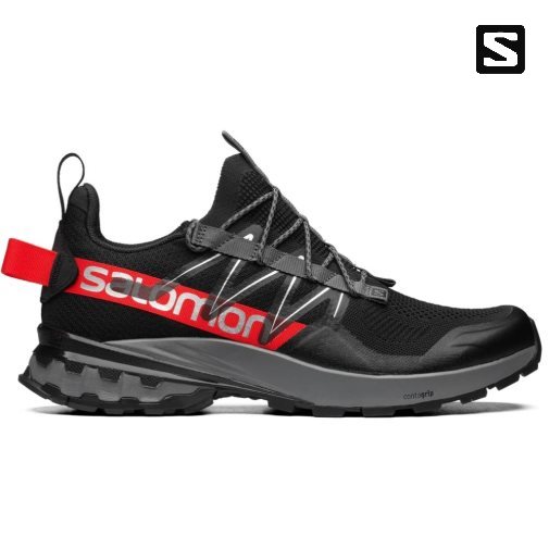 Black Salomon Xa Cover Men's Sneakers | PH 57964K